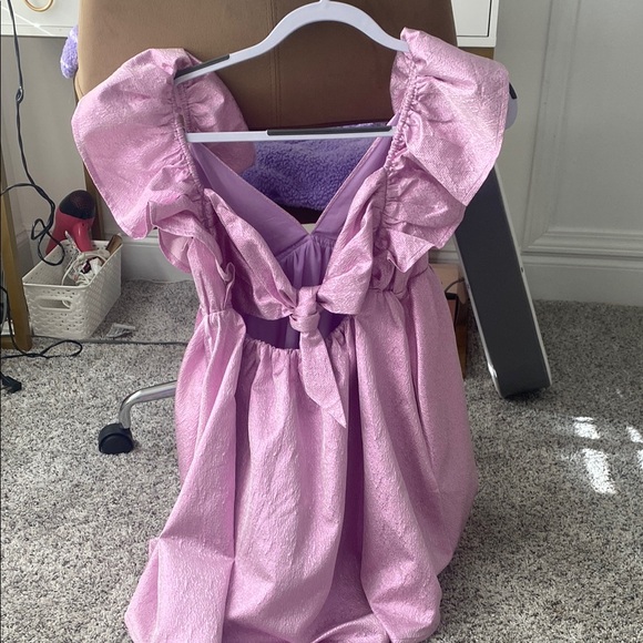 Pink Ruffled Dress - Picture 2 of 2